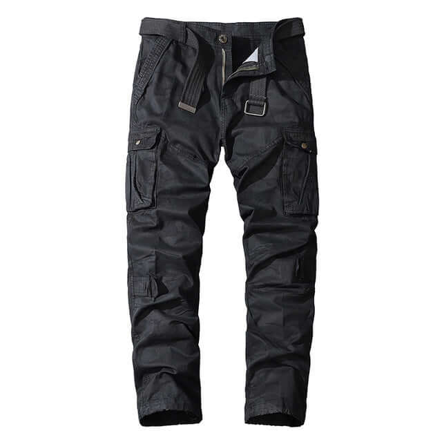 Men's Relaxed Fit Multi-Pocket Cargo Trousers