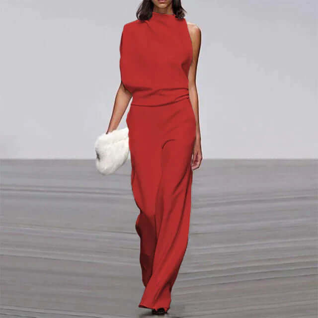 Women's Summer Glam Jumpsuit: Effortless Chic Style