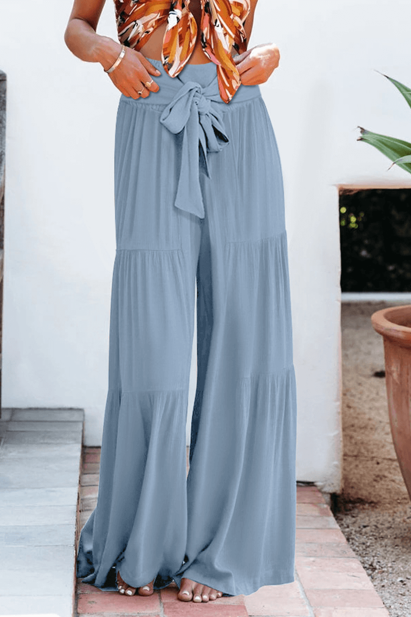 Women's High Waist Wide Leg Pants: Loose Fit, Comfortable Trousers