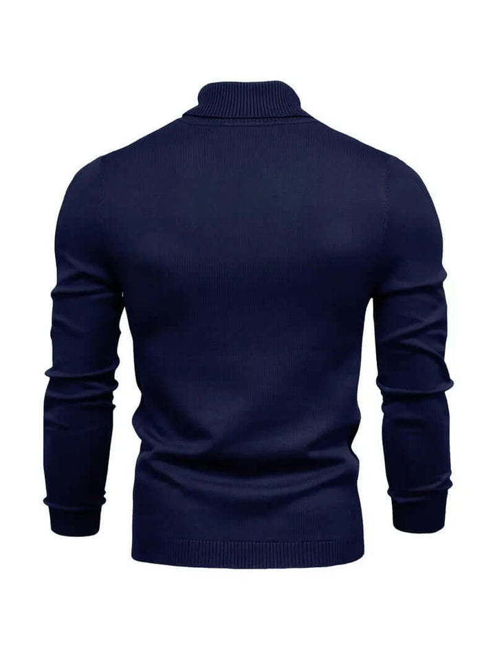Men's Casual Turtleneck Pullover Sweater
