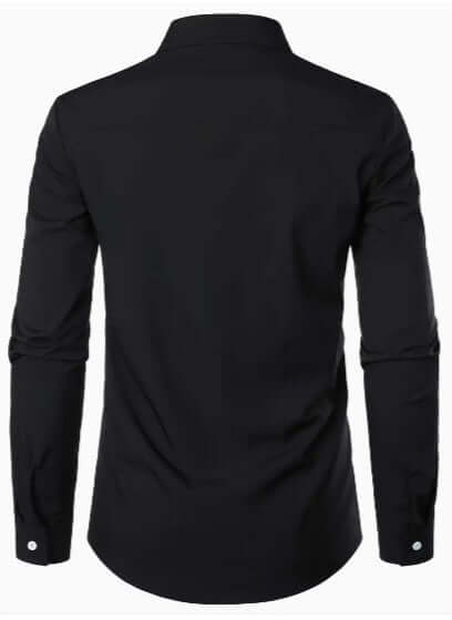 Men's Breathable Long-Sleeve Casual Shirt