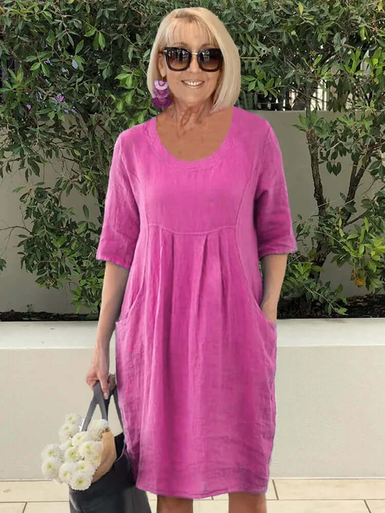 Women's Long Sleeve Summer Dress: Modern & Comfortable