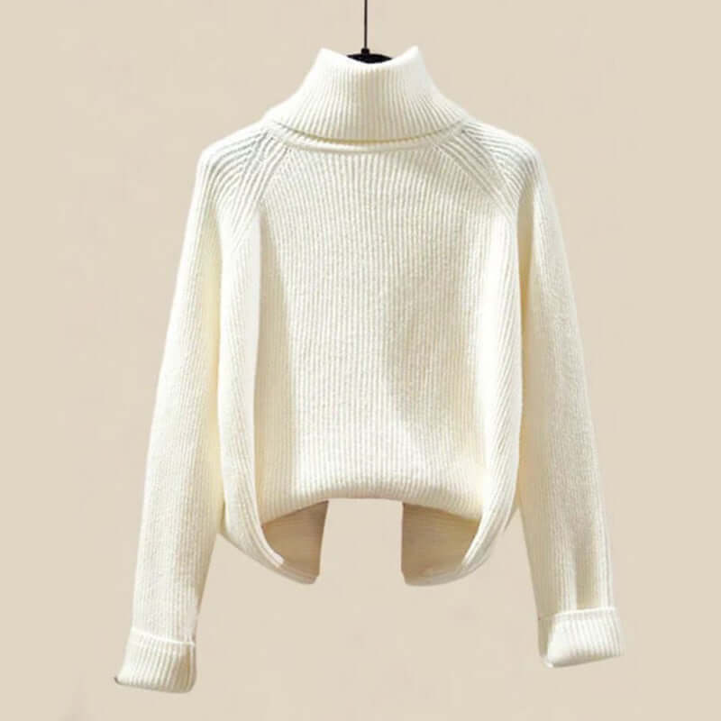 Women's Knitted Hoodie & Snuggle Set: Cozy & Stylish