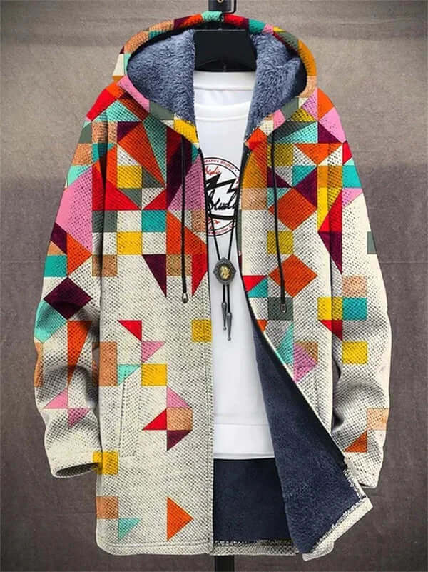 Luxurious patterned cardigan