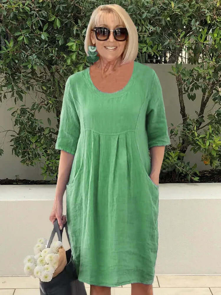 Women's Long Sleeve Summer Dress: Modern & Comfortable