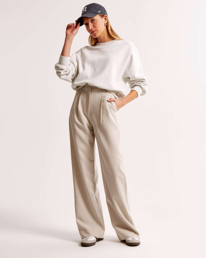 Women's High-Waisted Comfortable Pants: Stylish & Versatile