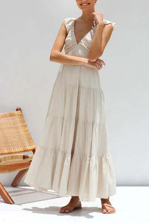 Women's Long Sleeve Summer Dress: Lightweight & Chic