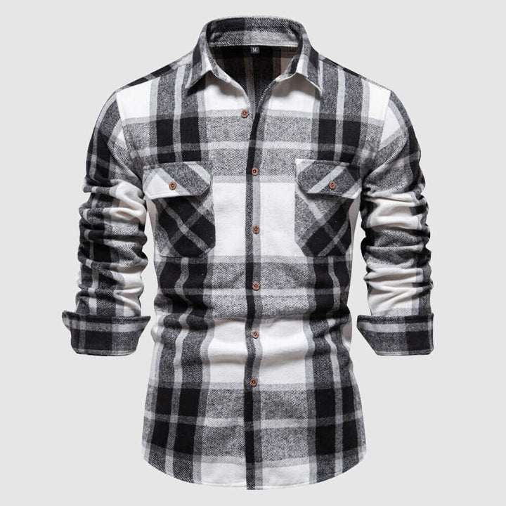 Men's Relaxed Fit Lumberjack Plaid Shirt