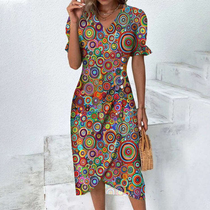 Women's Summer Knee-Length Relaxed Dress