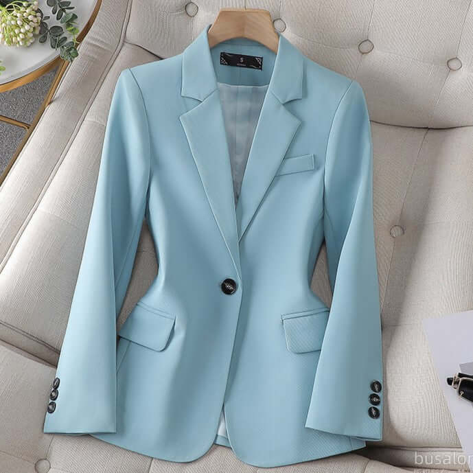 Women's Professional Long Sleeve Blazer - Tailored Fit