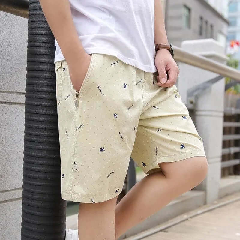 Men's Relaxed Fit Knee-Length Shorts