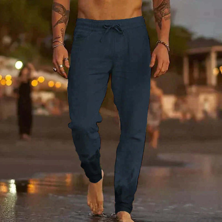 Men's Casual Breathable Elastic Waist Pants