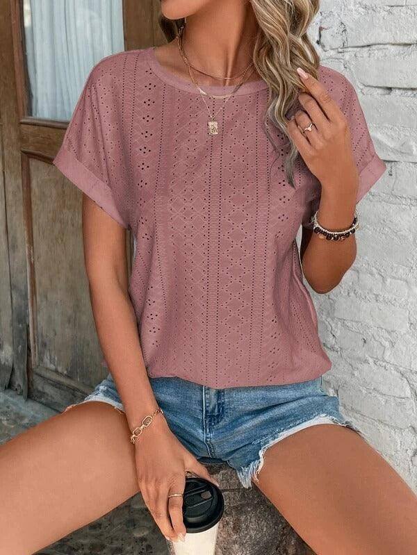 Women's Casual Cotton Short-Sleeve T-Shirt