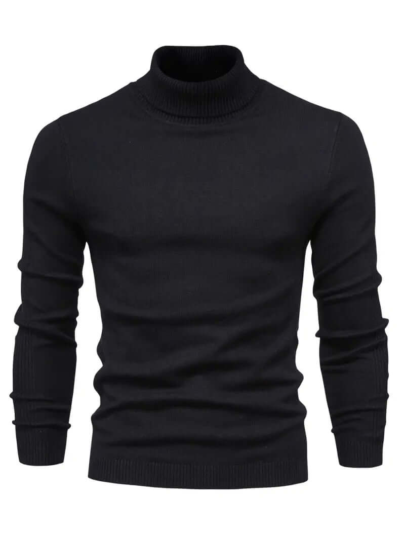 Men's Casual Turtleneck Pullover Sweater