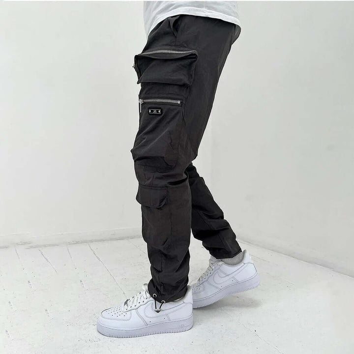 Men's Classic Fit Cargo Pants: Multi-Pocket Utility Trousers