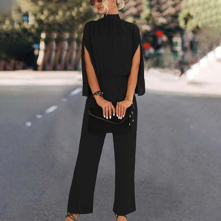 Women's Elegant Batwing Sleeve Jumpsuit
