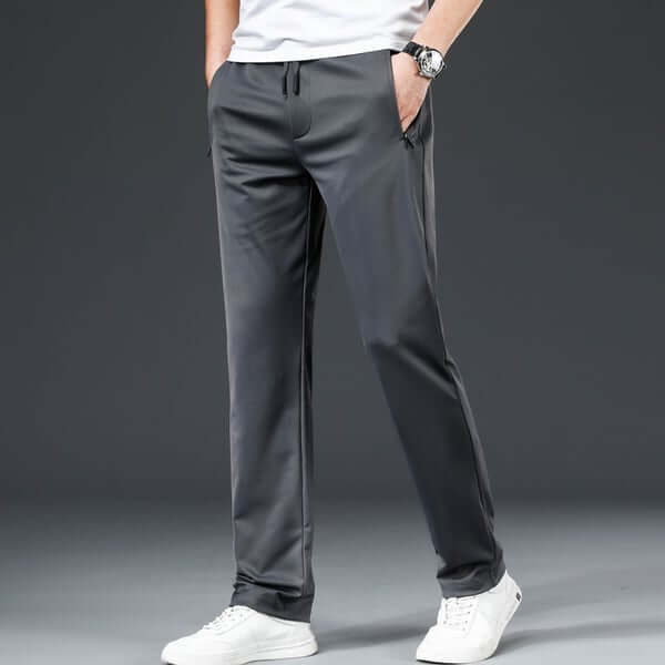 Men's Stretch Athleisure Pants: Comfortable & Stylish