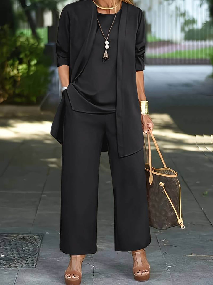 Women's Versatile Two-Piece Pant Set