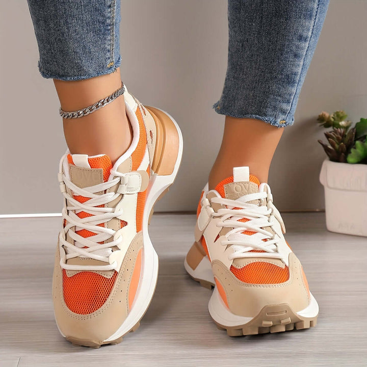 Women's Breathable Mesh Chunky Trainers