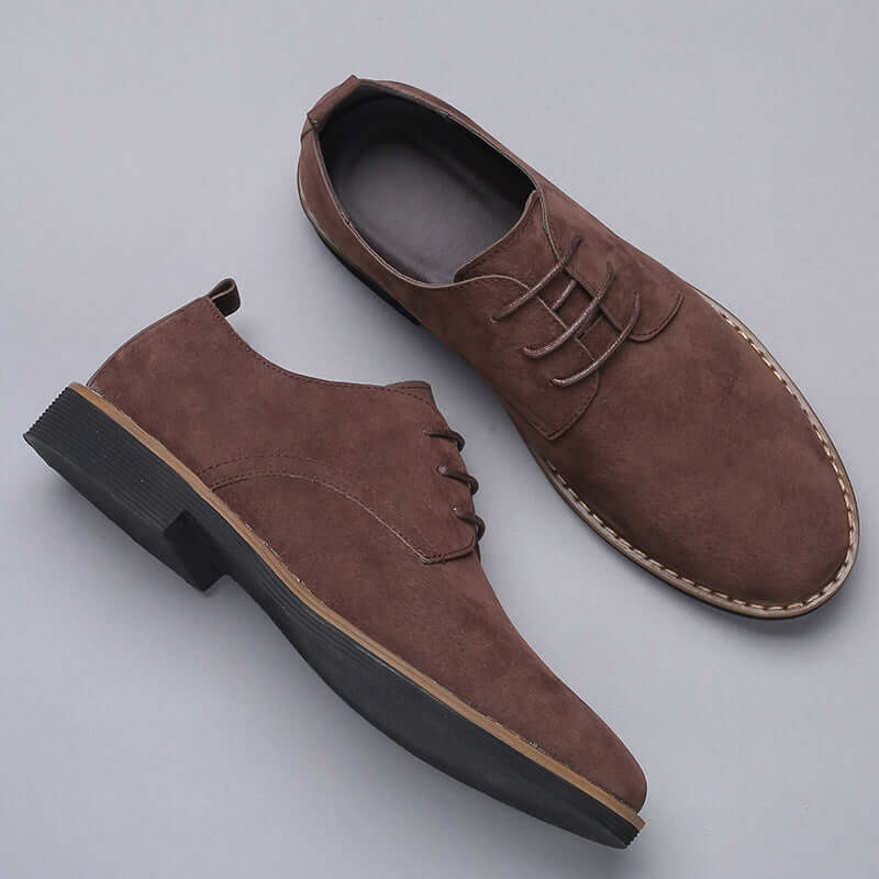Men's Suede Casual Outdoor Shoes: Classic Style & Comfort
