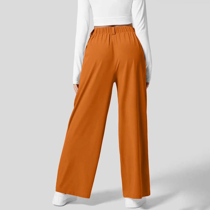 Women's Elasticated Long Trousers: Comfort & Style