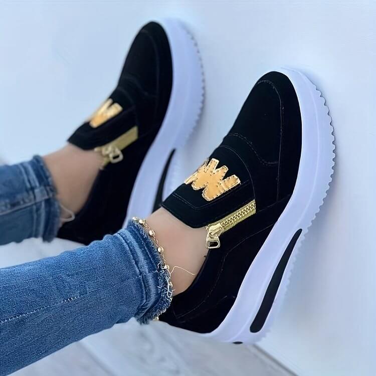 Women's Trendy Slip-On Canvas Sneakers
