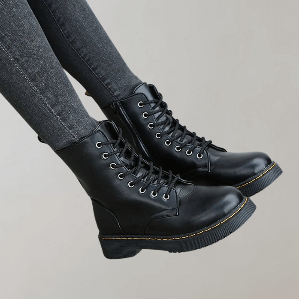 Comfortable Ladies' Lace-Up Boots