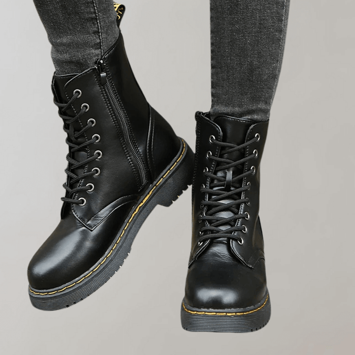 Comfortable Ladies' Lace-Up Boots