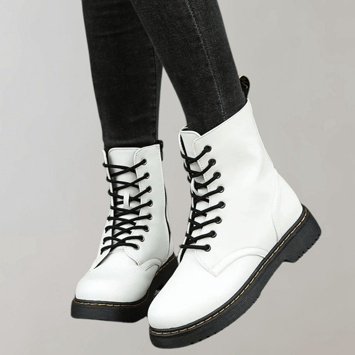 Comfortable Ladies' Lace-Up Boots
