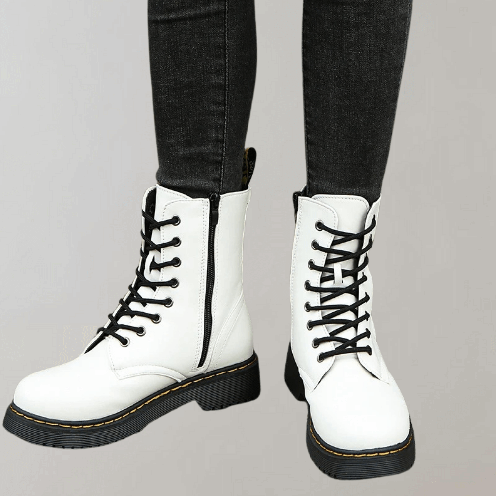 Comfortable Ladies' Lace-Up Boots