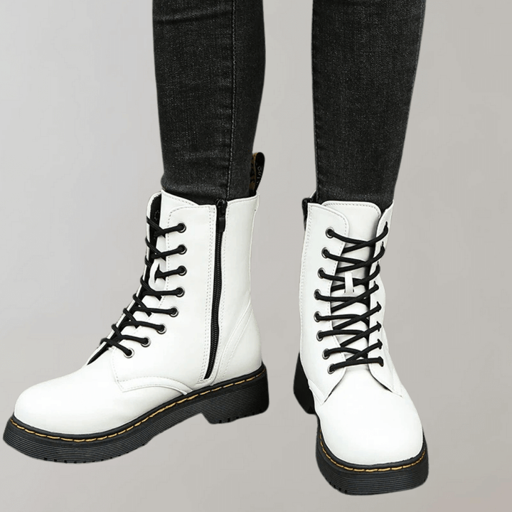 Comfortable Ladies' Lace-Up Boots