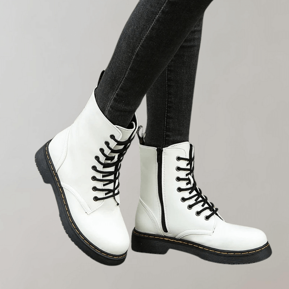 Comfortable Ladies' Lace-Up Boots