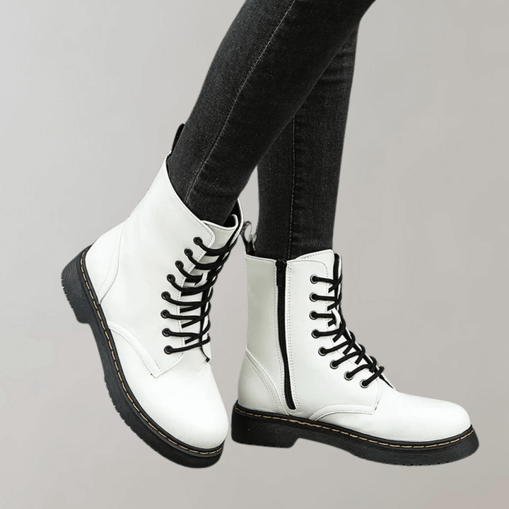 Comfortable Ladies' Lace-Up Boots