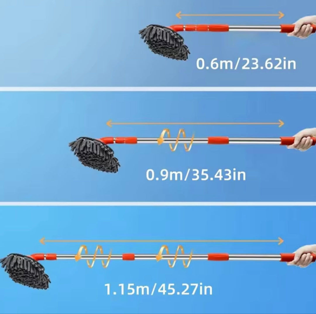 Car Wash Brush with Telescopic Handle