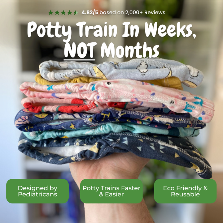 Children's Potty Training Underwear with Fun Prints
