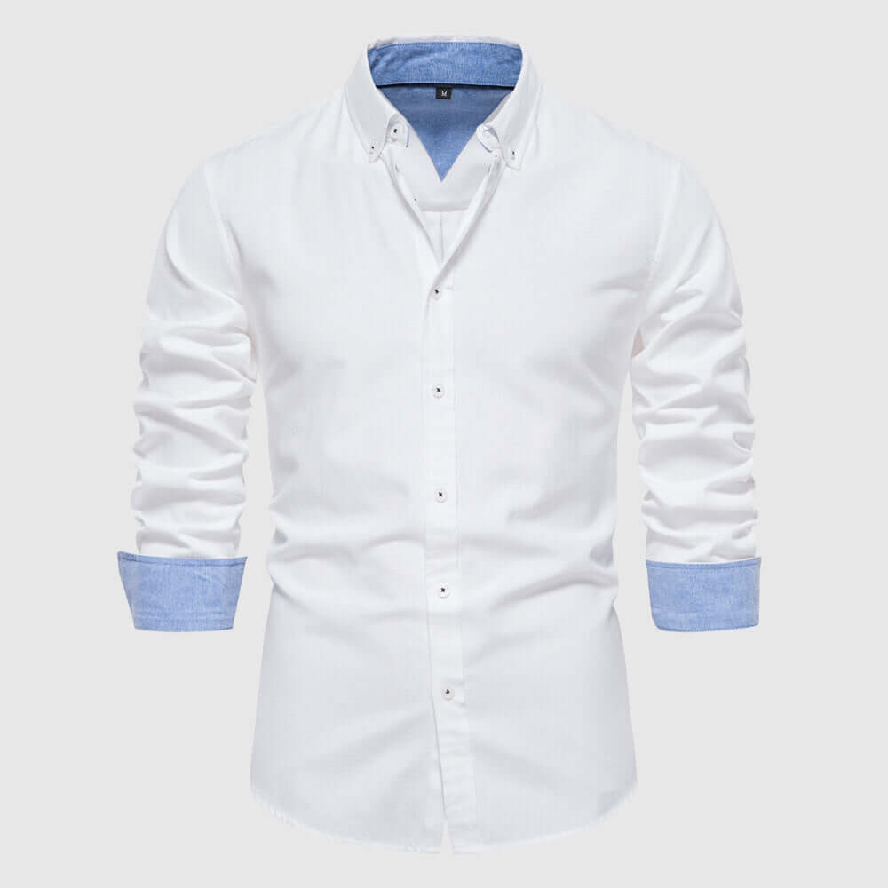 Men's Relaxed Fit Long-Sleeve Oxford Shirt