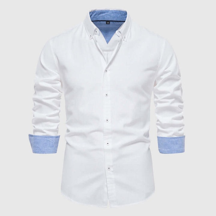Men's Relaxed Fit Long-Sleeve Oxford Shirt