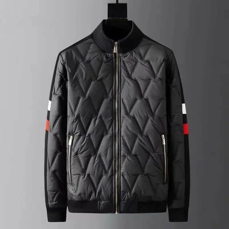 Men's Quilted Tracksuit: Bomber Jacket & Tapered Trousers