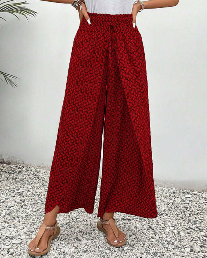 Women's Breathable Tulip Wide Leg Pants