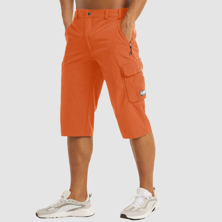 Men's Outdoor Walking Shorts: Multi-Pocket Hiking Shorts