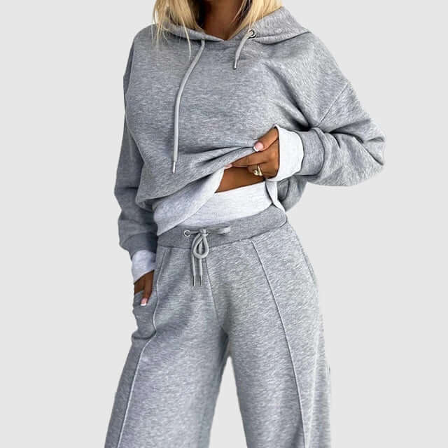 Women's Cozy Loungewear Set: Soft & Plush Two-Piece