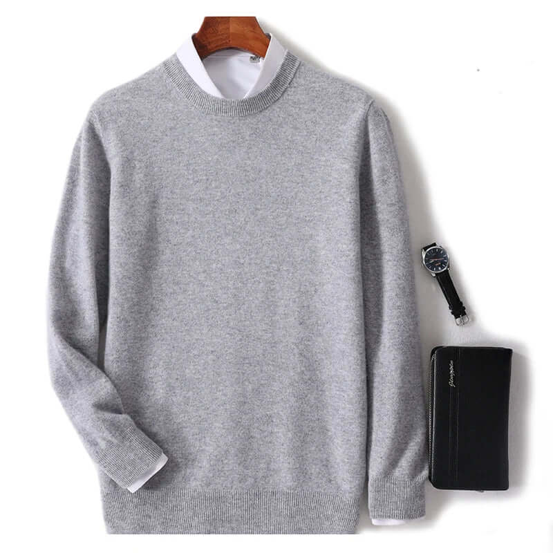 Men's Classic Crew Neck Knit Sweater