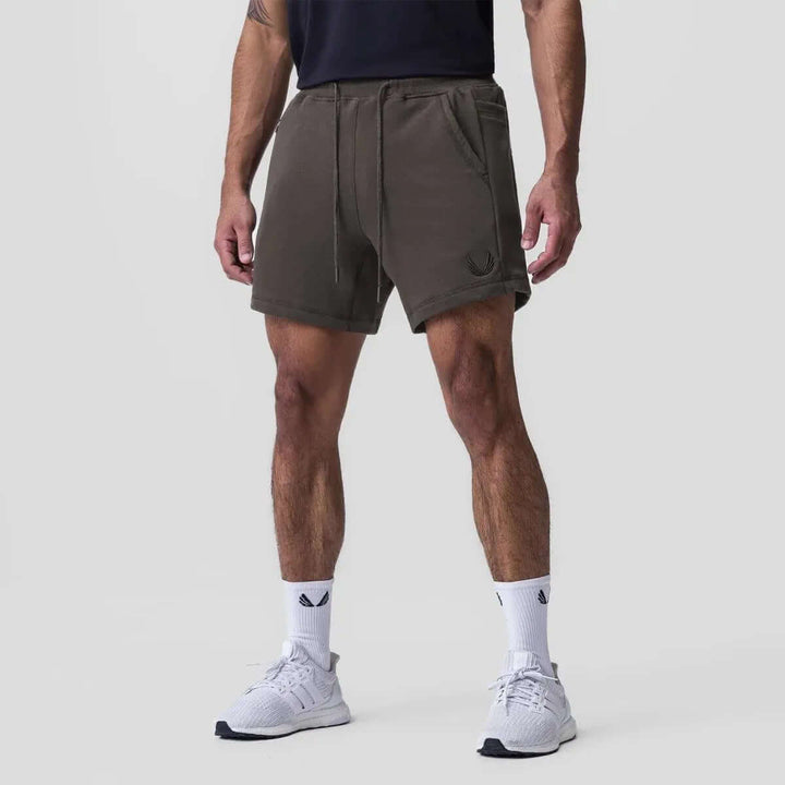Men's Athletic Shorts: Breathable, Elastic Waistband, Side Pockets