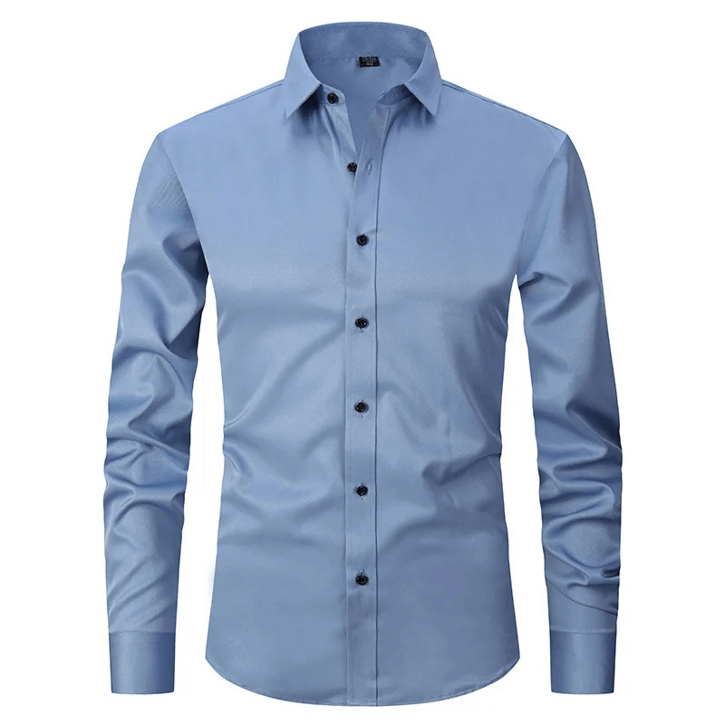 Men's Slim Fit Long-Sleeve Shirt