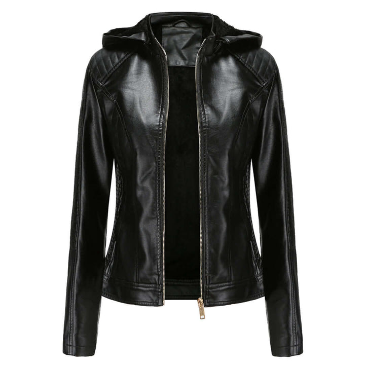 Women's Detachable Hood Jacket: Stylish & Versatile Outerwear