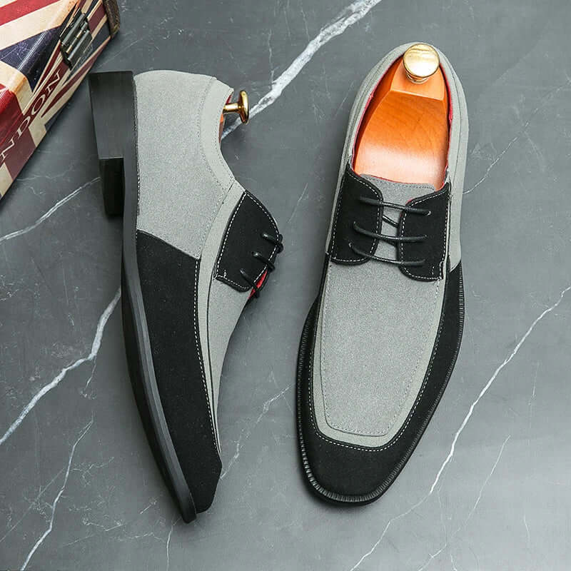 Men's Casual Pointed Toe Faux Leather Shoes