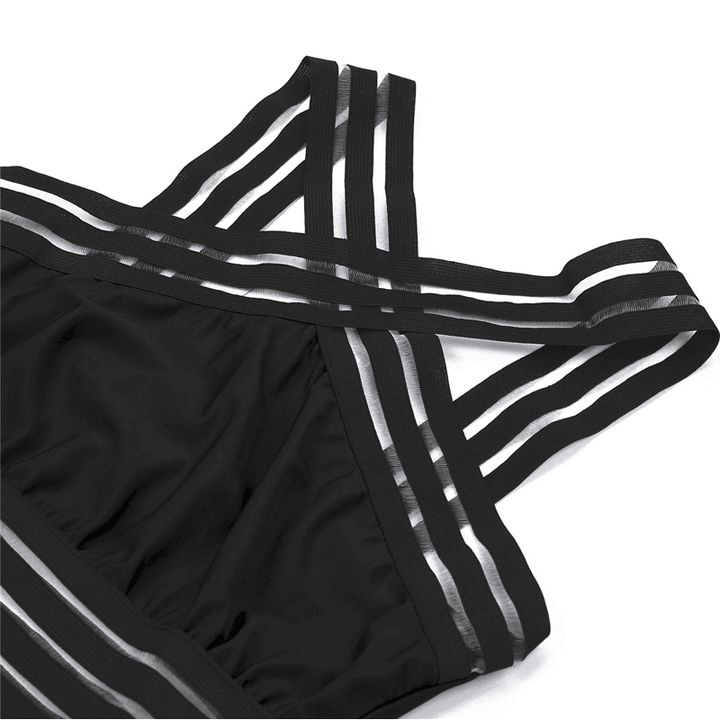 Women's High-Cut Leg One-Piece Swimsuit