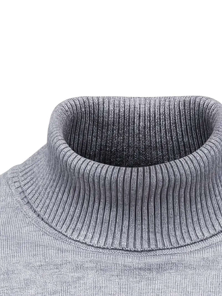 Men's Casual Turtleneck Pullover Sweater