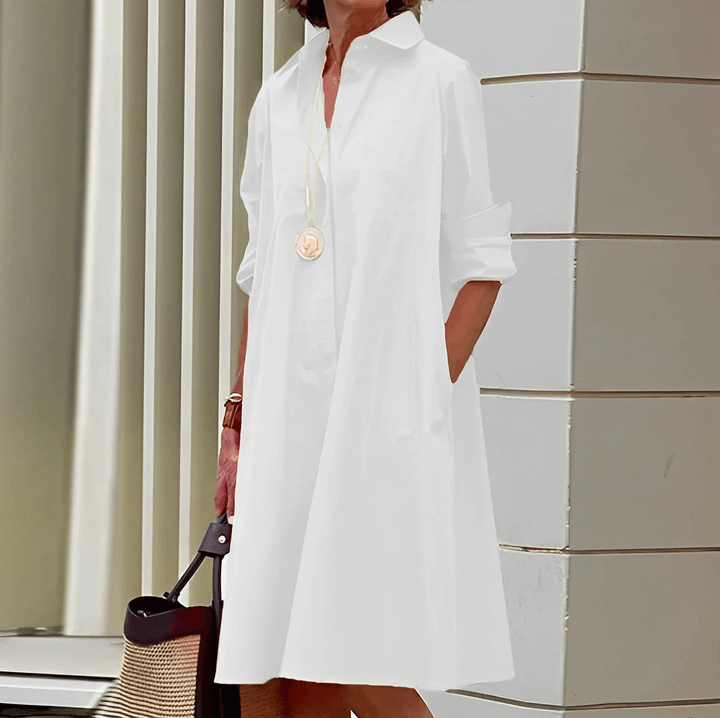 Stylish Polo Dress: Stretch Fit & Breathable