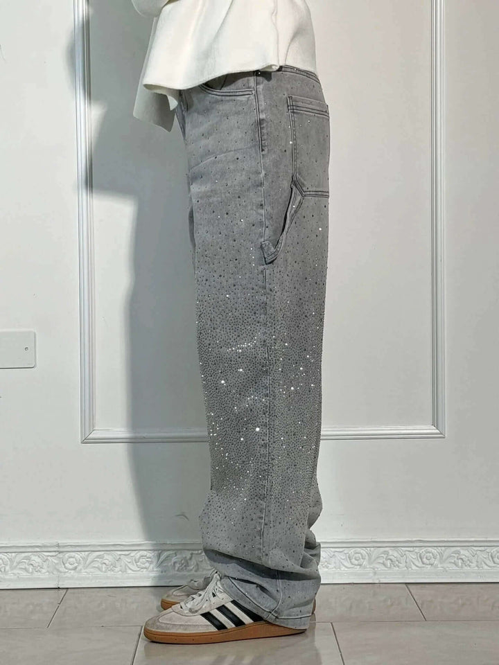 Women's Shiny Balloon Jeans